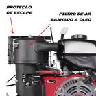 Destroçador de Mato Donker´s DT 300 70 CM 9HP 302CC A.E.